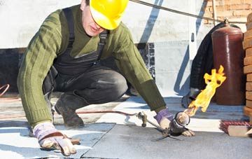 Idrigill flat roof construction